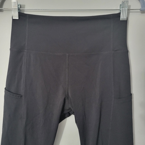 Zyia Black Embellished Ankle Cropped Leggings - Picture 5 of 9